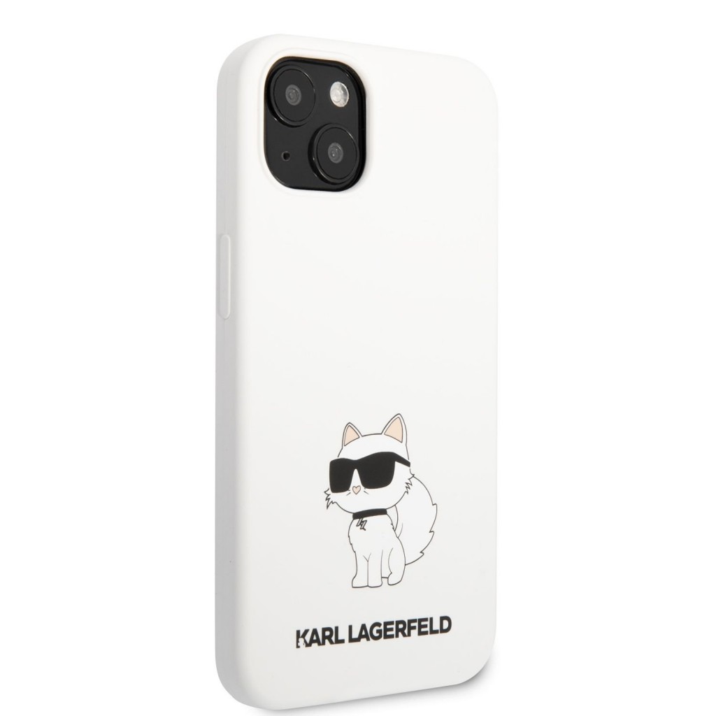 Karl Lagerfeld Liquid Silicone Choupette Nft Zadn Kryt Pro Iphone