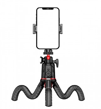 Bluetooth tripod selfie tyč Techsuit C03 černá 3