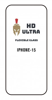 Ochranné flexibilní sklo HD Ultra na iPhone 15