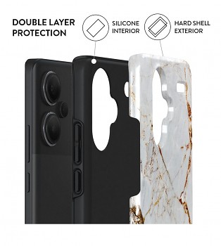 Zadní pevný kryt AURIX na Xiaomi Redmi Note 13 Pro+ 5G Antique Marble