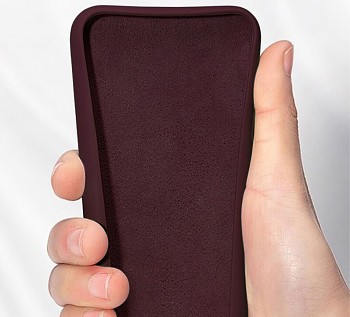 Zadní kryt TopQ Essential na mobil Xiaomi Redmi Note 13 5G burgundy_1