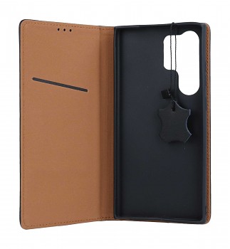 Knížkové pouzdro Forcell Leather SMART PRO na Samsung S23 Ultra černé_1