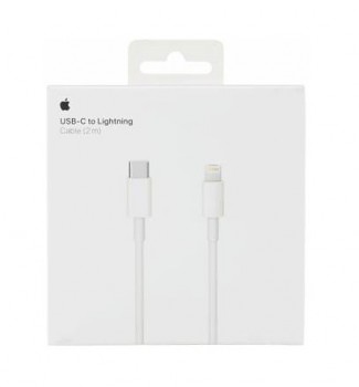 Originální datový kabel Apple MKQ42ZMA USB-C na Lightning 2m bílý 1