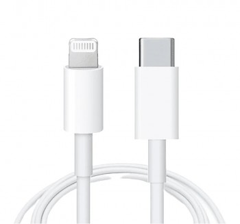 Originální datový kabel Apple MKQ42ZMA USB-C na Lightning 2m bílý