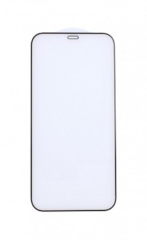 Tvrzené sklo SmartGlass na iPhone 12 Full Cover černé (1)