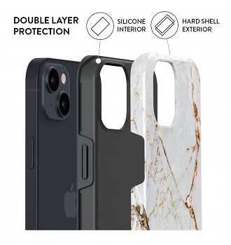 Zadní pevný kryt AURIX na iPhone 13 Mini Antique Marble 1