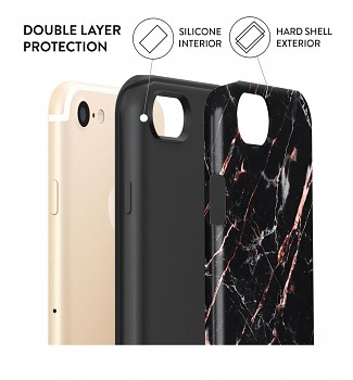 Zadní pevný kryt AURIX na iPhone SE 2020 Euphoria Marble 1