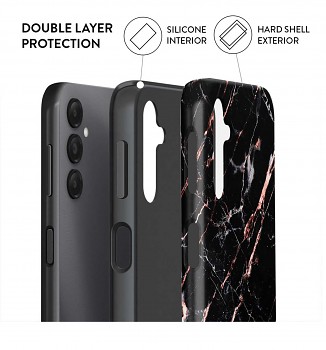 Zadní pevný kryt AURIX na Samsung A14 Euphoria Marble 1