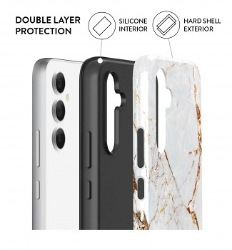 Zadní pevný kryt AURIX na Samsung A54 5G Antique Marble 1