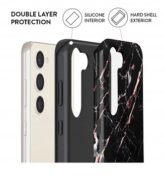 Zadní pevný kryt AURIX na Samsung S23 Euphoria Marble 1