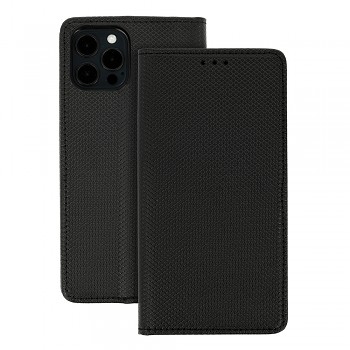 Knížkové pouzdro TopQ Smart Magnet pro HUAWEI Y6 2019 BLACK