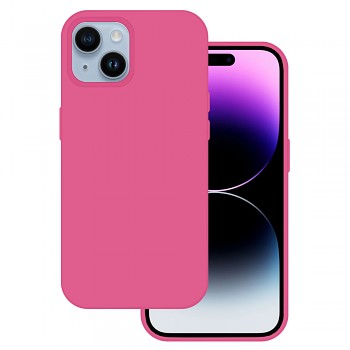 Tel Protect Silicone Premium pro Iphone 15 fuchsiová