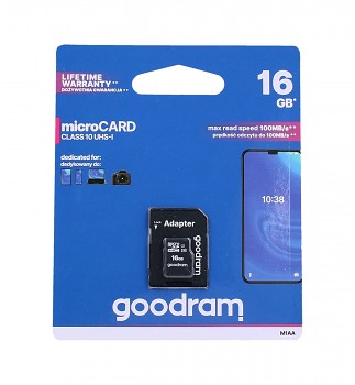 Paměťová karta GOODRAM 16GB Class 10