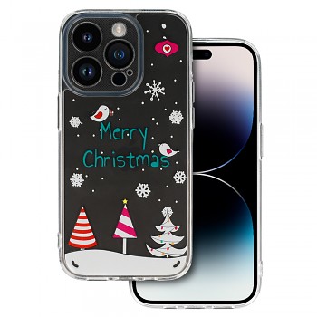 Vánoční pouzdro TEL PROTECT pro Iphone 11 Design 4 Clear