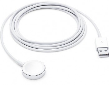 Magnetický nabíjecí kabel Apple MX2F2ZM/A k Apple Watch 2m bílý (Bulk)