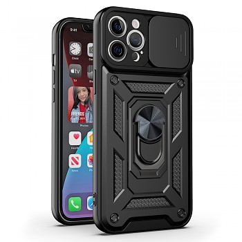 Slide Camera Armor Case pro Motorola Razr 40 Ultra Black