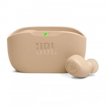 Bezdrátová sluchátka JBL Wave Buds Beige