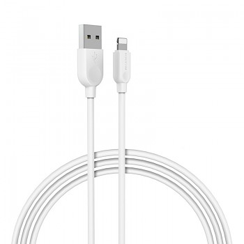 Kabel Borofone BX14 LinkJet - USB na Lightning - 2,4A 1 metr bílý