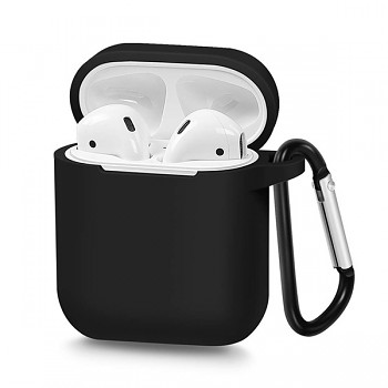 Silikonové pouzdro pro Airpods Type 1 černý