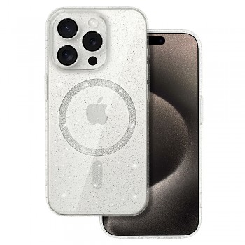 Glitter Magsafe Case pro Iphone 11 transparentní