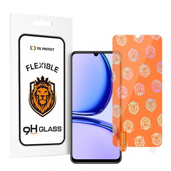 Tel Protect Best Flexible Hybrid Tempered Glass pro REALME C53