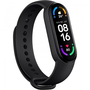 Řemínek pro Xiaomi Mi Band 5-6-7 černý