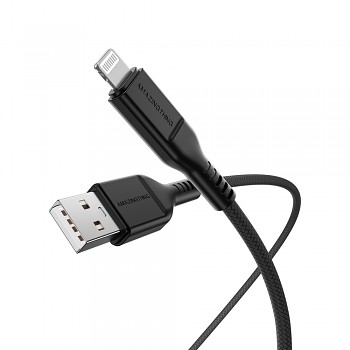 Datový kabel Amazing Thing Thunder Pro CLA110MTHBK MFI USB-A - Lightning 3,2A 1,1m černý