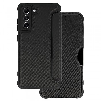 Pouzdro Razor Carbon Book pro Samsung Galaxy A35 black