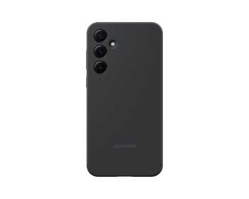 EF-PA556TBE Samsung Silikonový Kryt pro Galaxy A55 Black