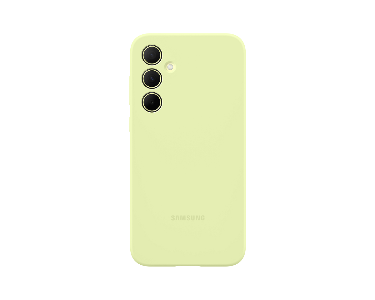 EF-PA356TME Samsung Silikonový Kryt pro Galaxy A35 Lime