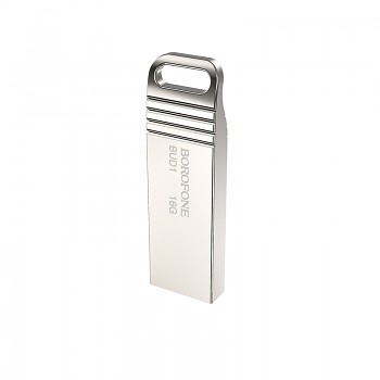 Flash disk Borofone BUD1 16GB stříbrný