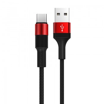 Kabel Borofone BX21 Outstanding - USB na typ C - 3A 1 metr červený