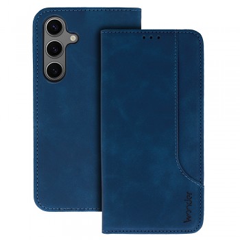 Knížkové pouzdro Wonder Prime pro Motorola Moto G14 navy