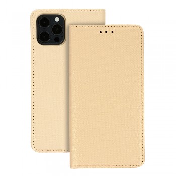 Knížkové pouzdro Smart Magnet pro Xiaomi 14 Ultra zlaté