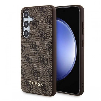 Guess 4G Zadní Kryt pro Samsung Galaxy A55 5G Brown