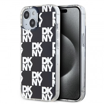 Zadní Kryt DKNY PC/TPU Checkered Pattern pro iPhone 14 Black