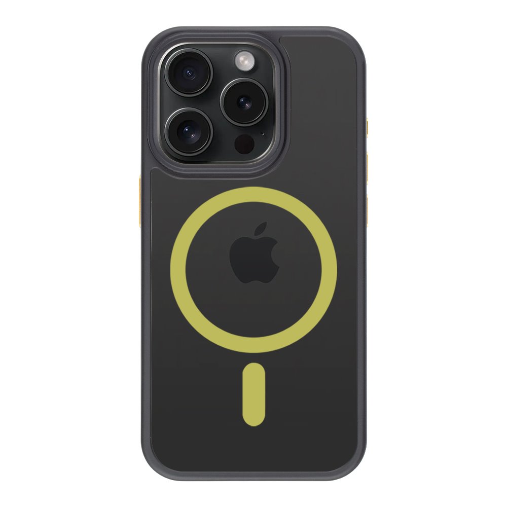 Tactical MagForce Hyperstealth 2.0 Kryt pro iPhone 15 Pro Black/Yellow