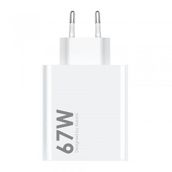 Adaptér Xiaomi MDY-14-EW s funkcí rychlonabíjení 67W bílý