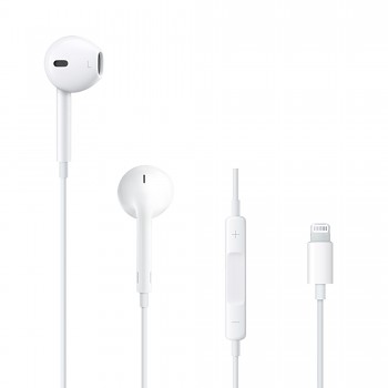 Sluchátka MWTY3ZM/A Apple EarPods Lightning Audio Stereo HF White