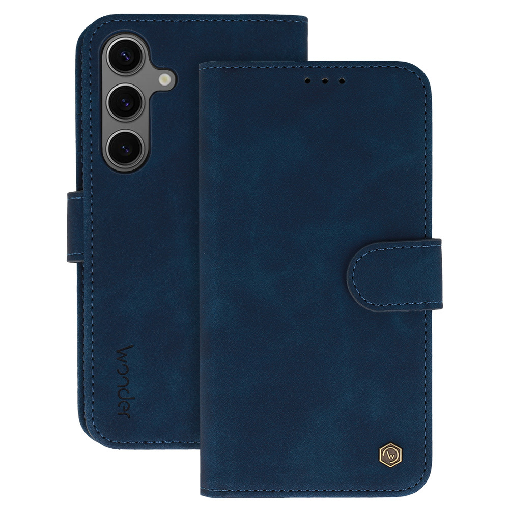 Knížkové pouzdro Wonder Fancy pro Xiaomi Redmi Note 13 4G navy