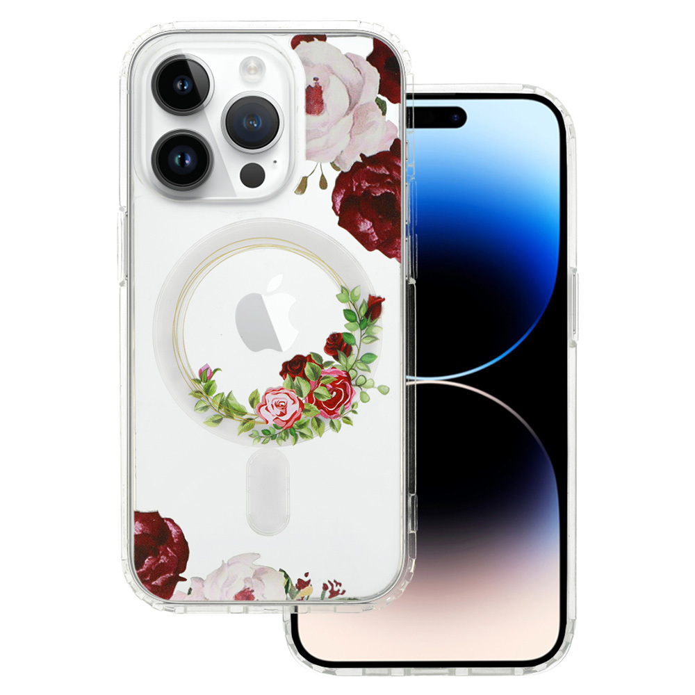 Zadní kryt Tel Protect Flower Magsafe pro iPhone 16 design 2