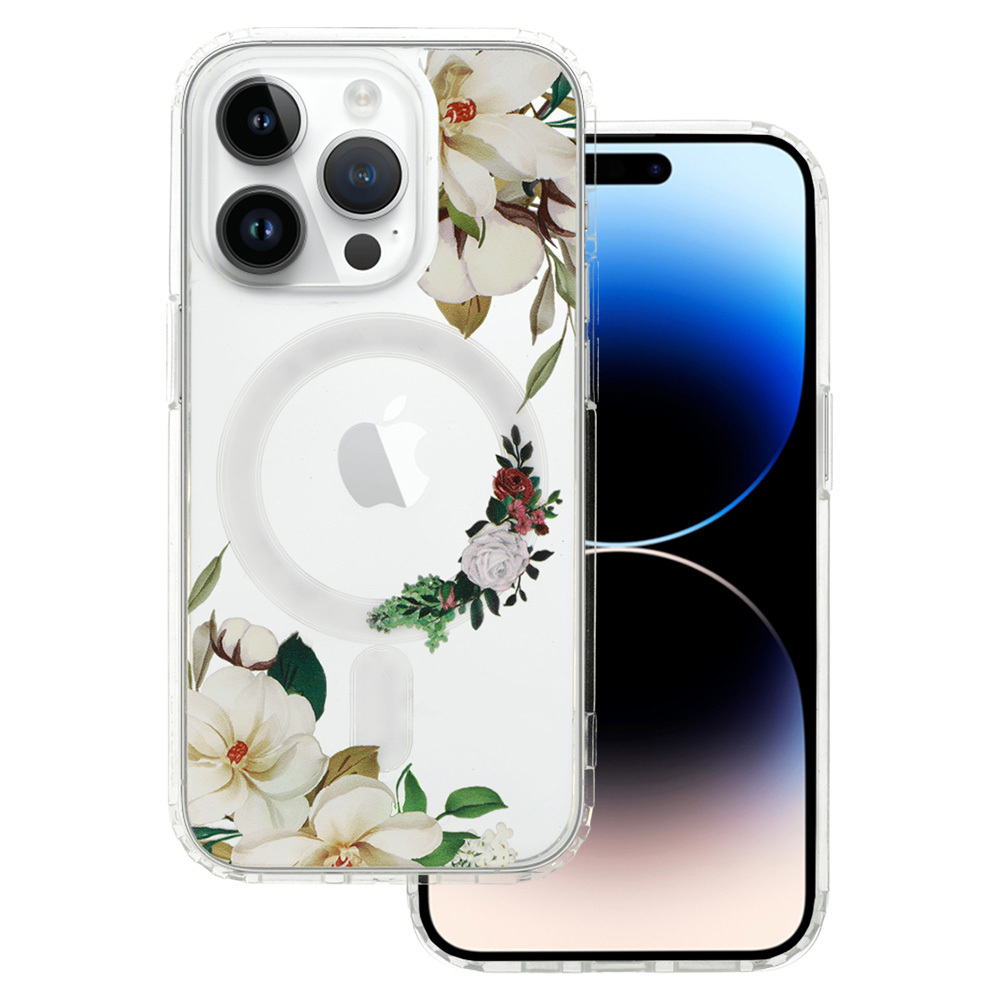 Zadní kryt Tel Protect Flower Magsafe pro iPhone 16 design 3