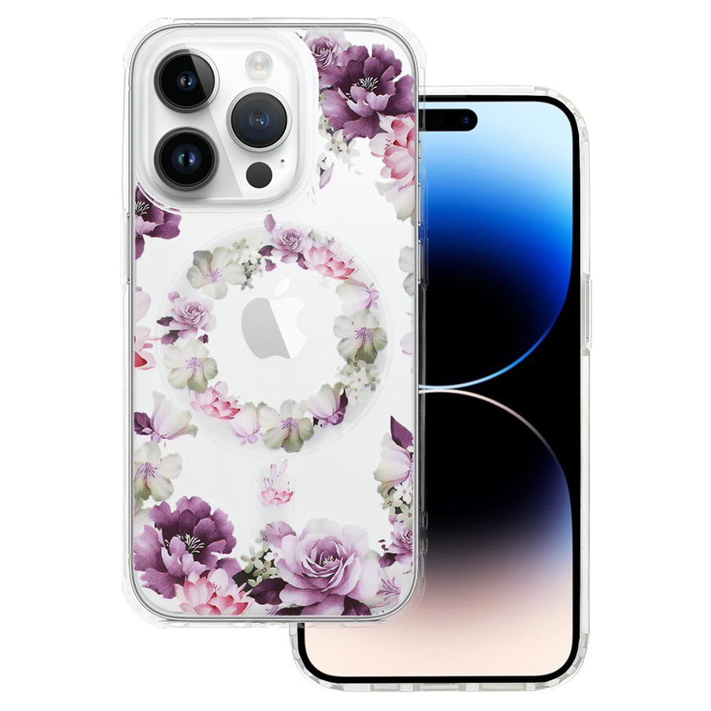 Zadní kryt Tel Protect Flower Magsafe pro iPhone 16 Pro Max design 6