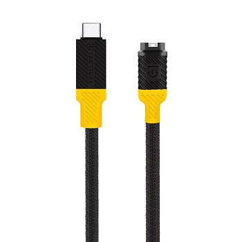 Kabel Tactical Recce 3:20 pro Garmin USB-C Black-Yellow