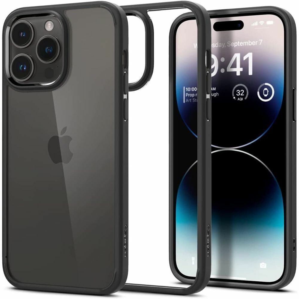 Zadní kryt SPIGEN Ultra Hybrid ACS08125 na iPhone 16 Pro matně černý