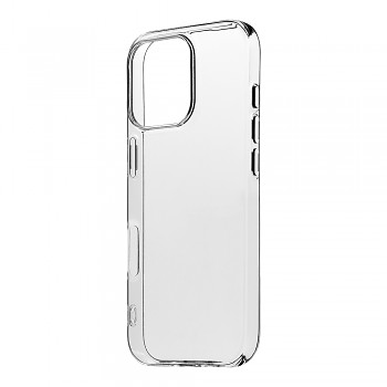 Zadní kryt OBAL:ME TPU pro Apple iPhone 16 Pro Transparent