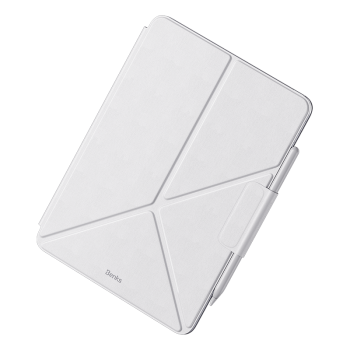 Magnetické pouzdro Benks Multi-Fold Protective pro iPad Air 13 2024 bílé