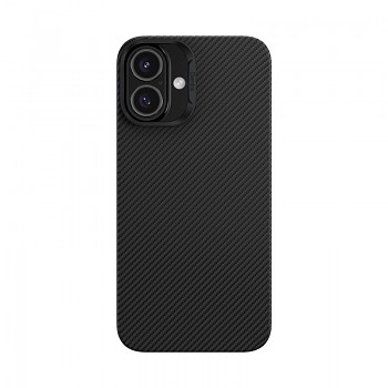 Zadní kryt Benks Magnetic Armor Pro Kevlar PC Frame 600D pro iPhone 16 černý