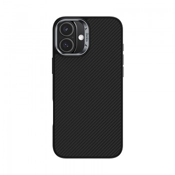 Zadní kryt Benks Magnetic Armor Pro Kevlar Metal Frame 600D pro iPhone 16 černý