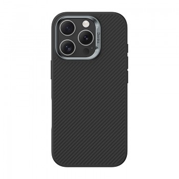 Zadní kryt Benks Magnetic Armor Pro Kevlar Metal Frame 600D pro iPhone 16 Pro černý